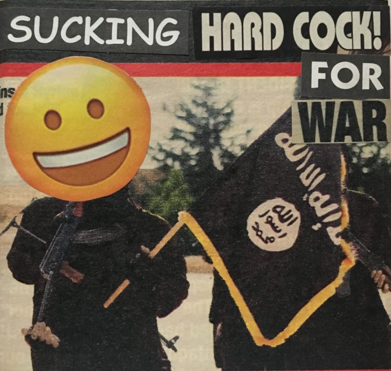 sucking hard